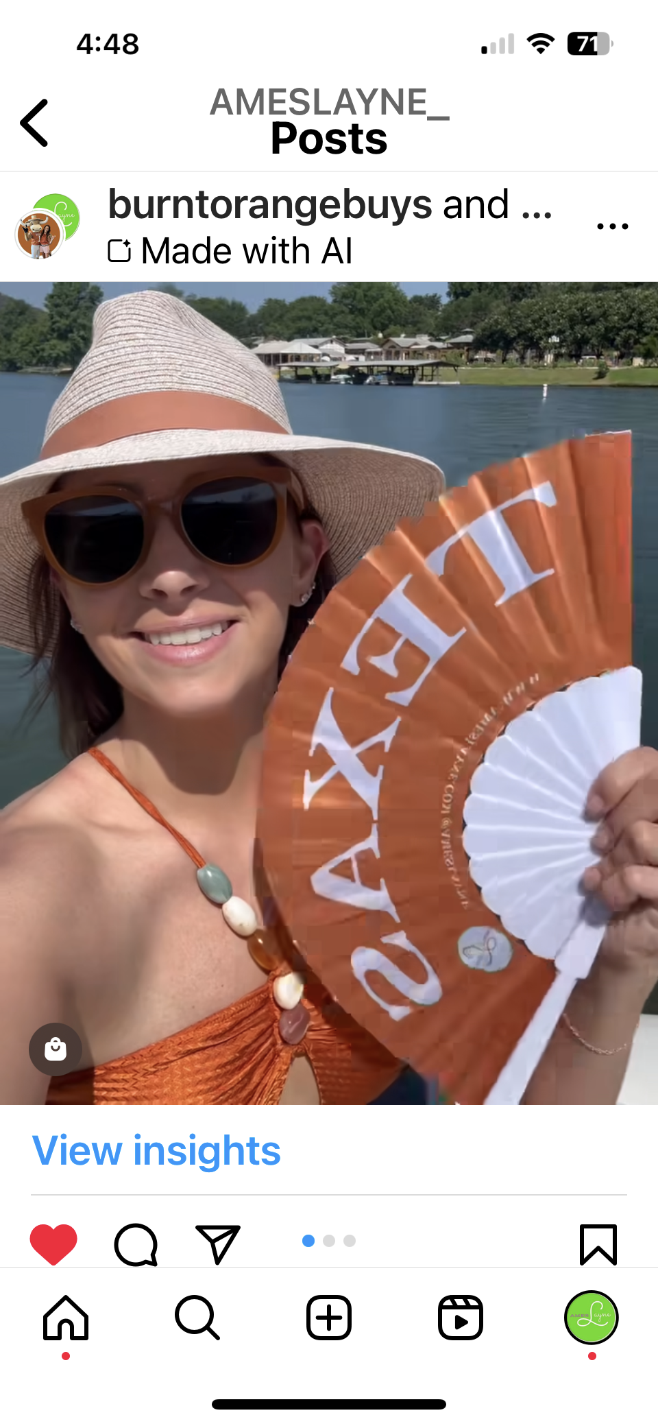 “#1 FAN” Original Gameday Fan