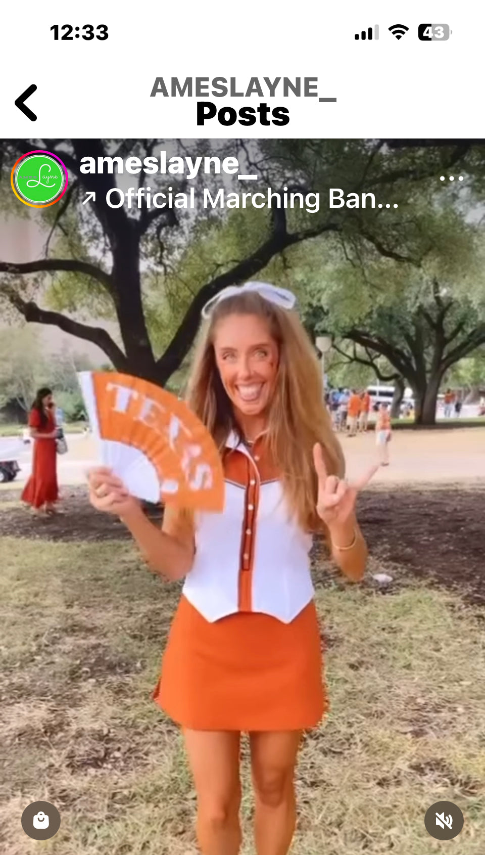 “#1 FAN” Original Gameday Fan