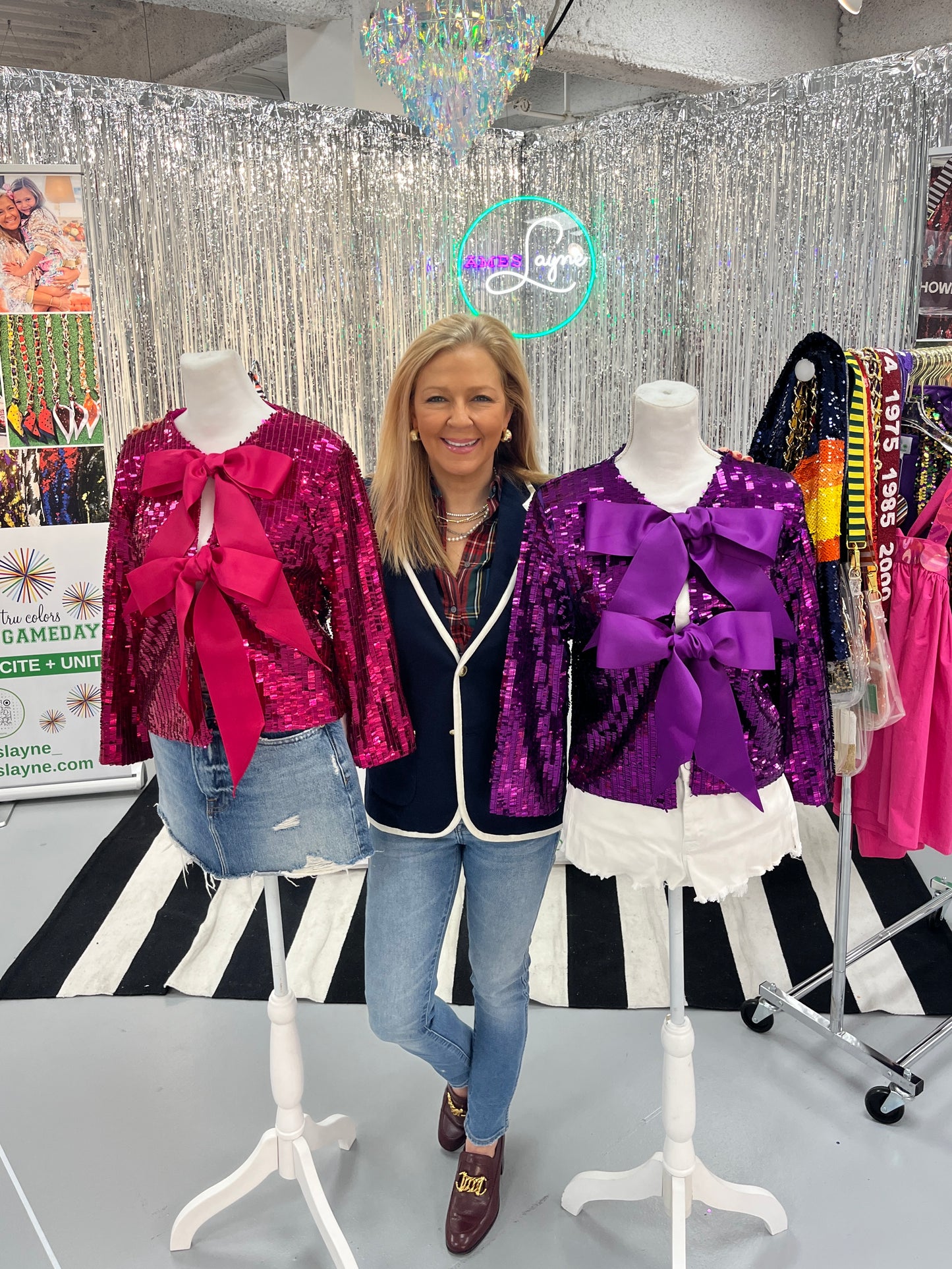 Belle of the Bow Sequin Jacket