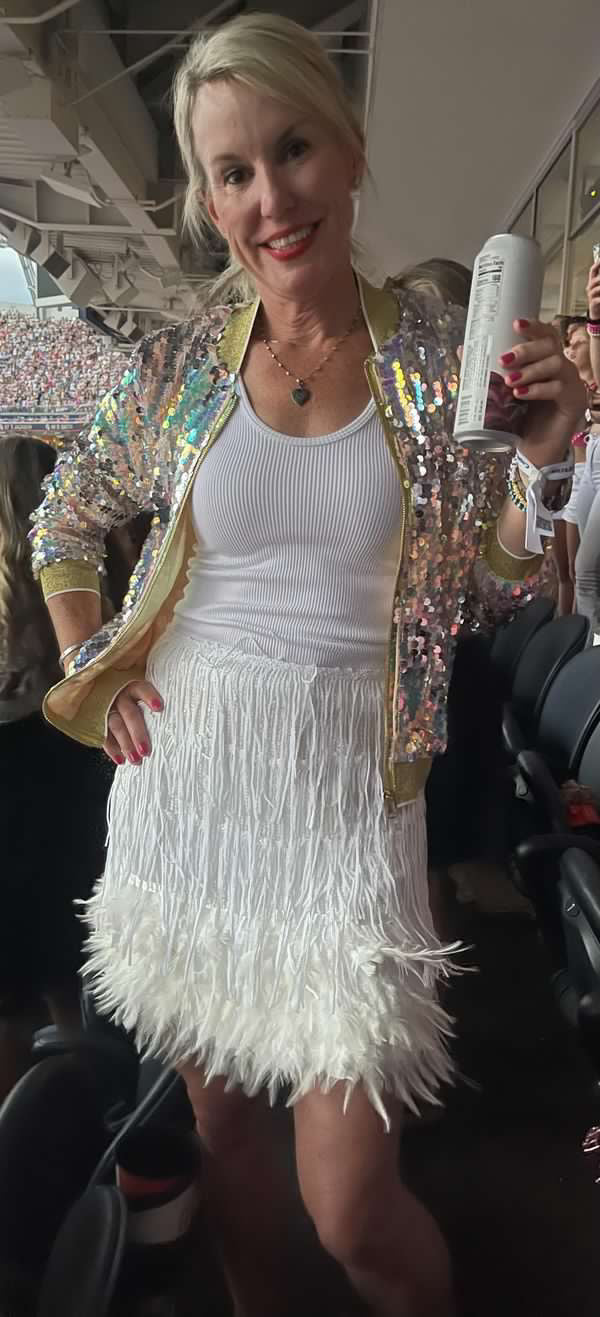 GIRLS JUST WANNA HAVE FUN SEQUIN JACKET