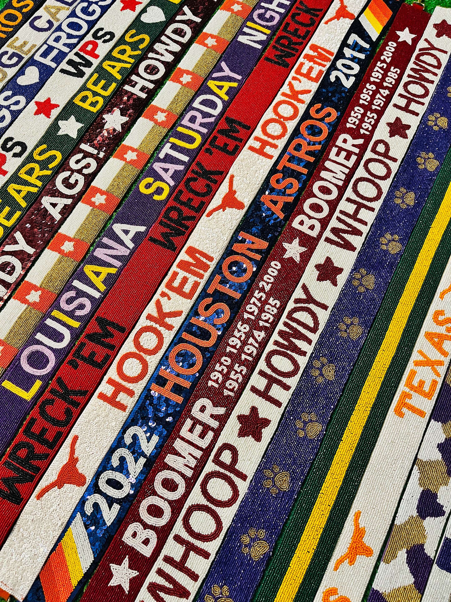 Custom Team Beaded Spirit Straps