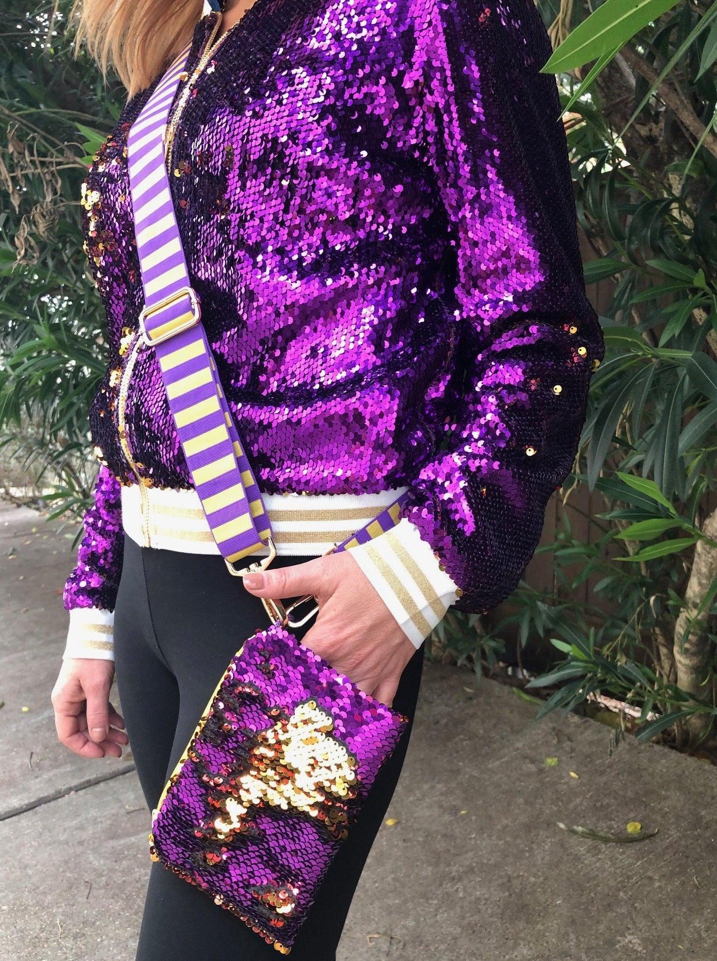 GLEAUX GIRL Sequin Privacy Pouch - TruColorsGameday