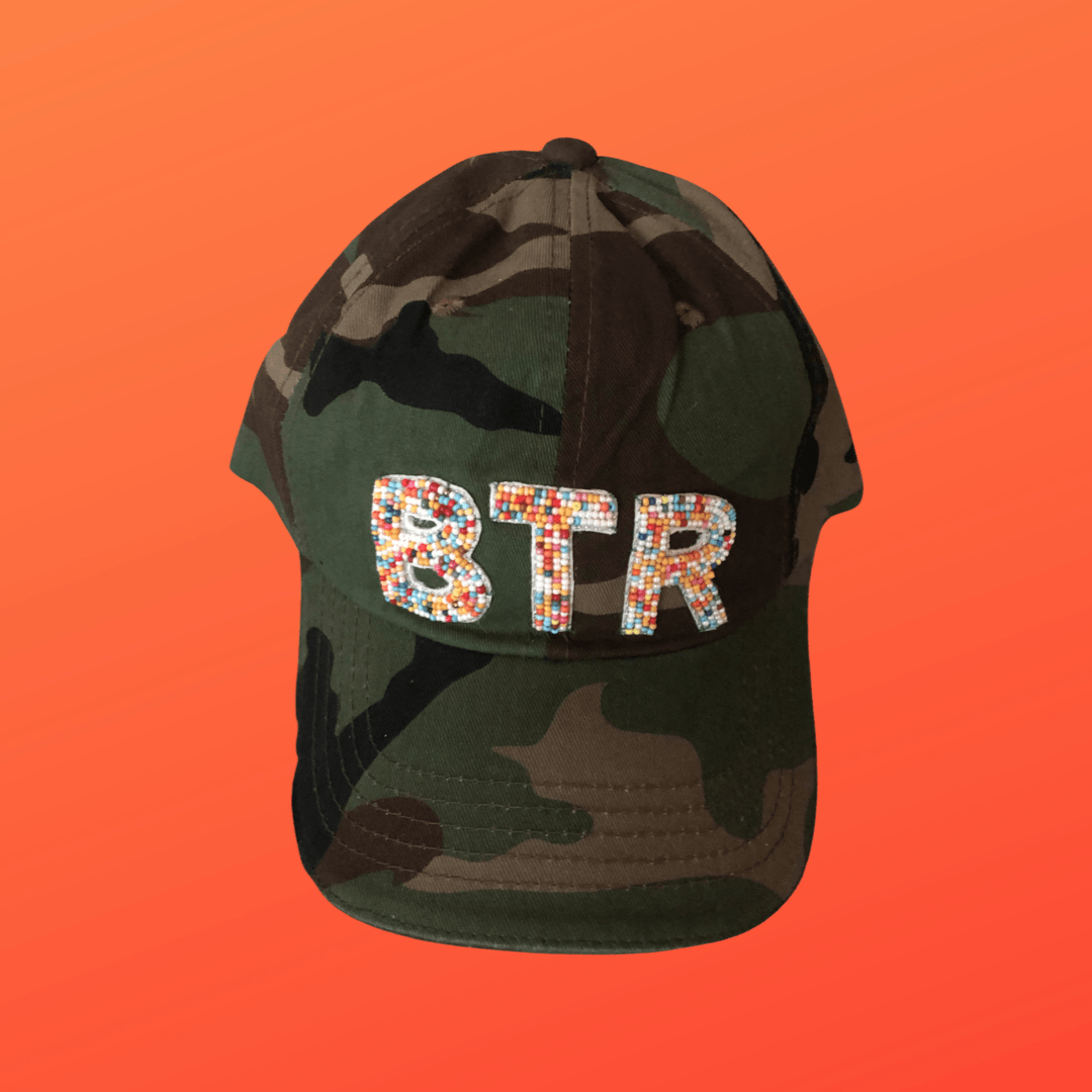Beaded Camo Hat - TruColorsGameday