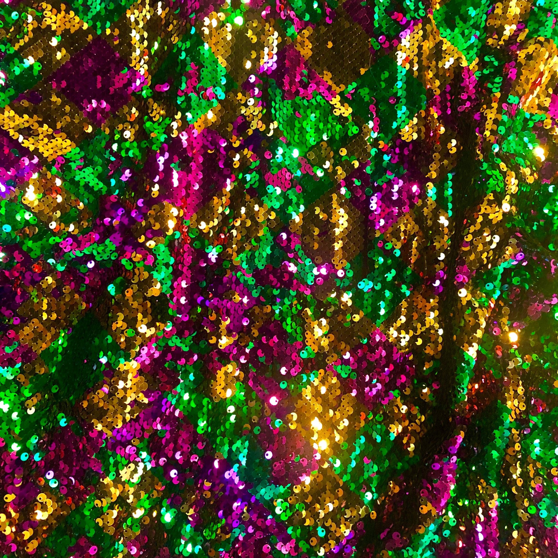 GLEAUX GIRL Kids Mardi Gras Sequin Jacket - TruColorsGameday