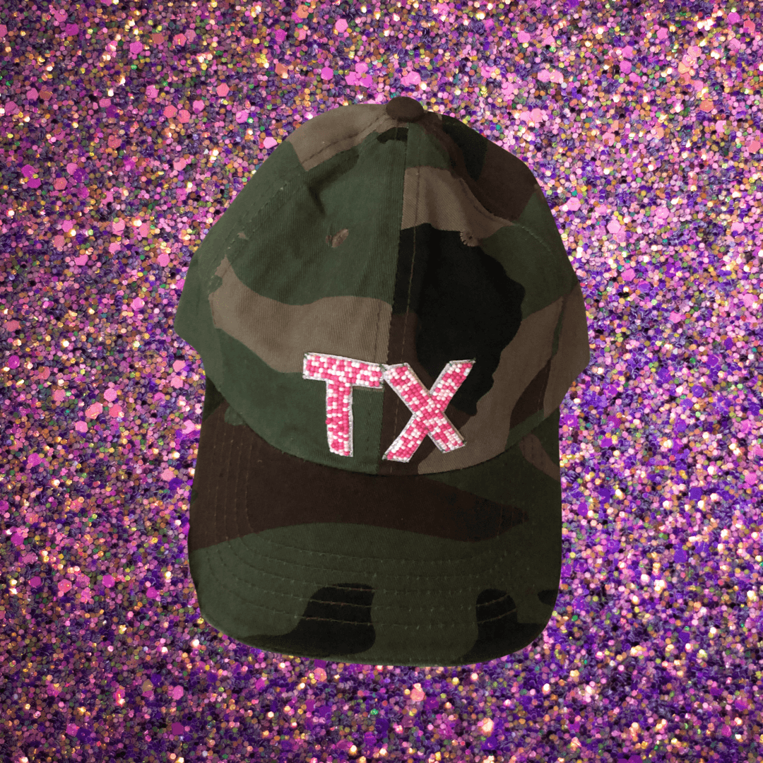 Beaded Camo Hat - TruColorsGameday