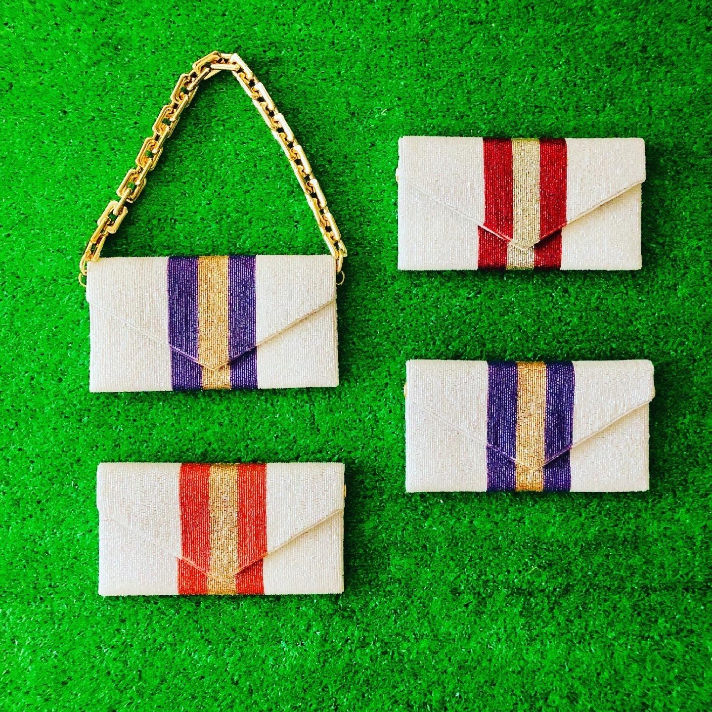 CADIE Beaded Clutch - TruColorsGameday