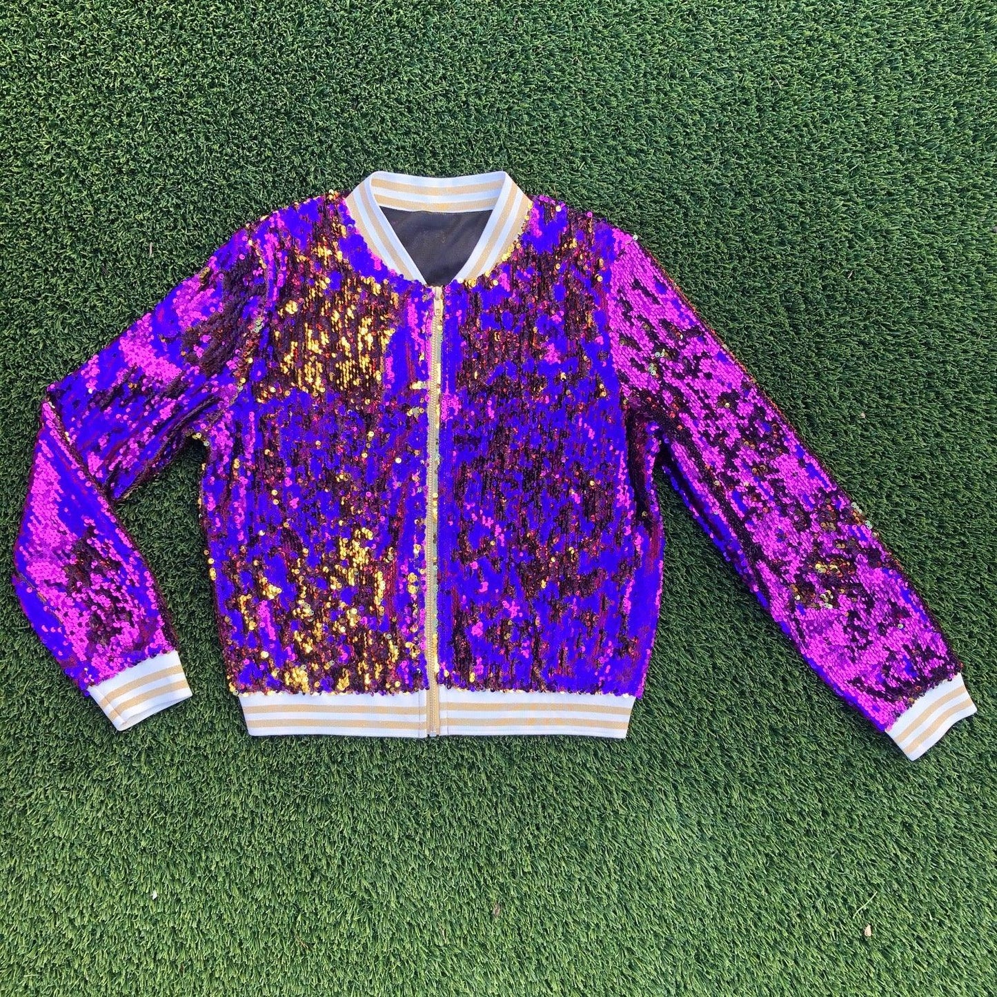 GLEAUX GIRL Sequin Jacket - TruColorsGameday