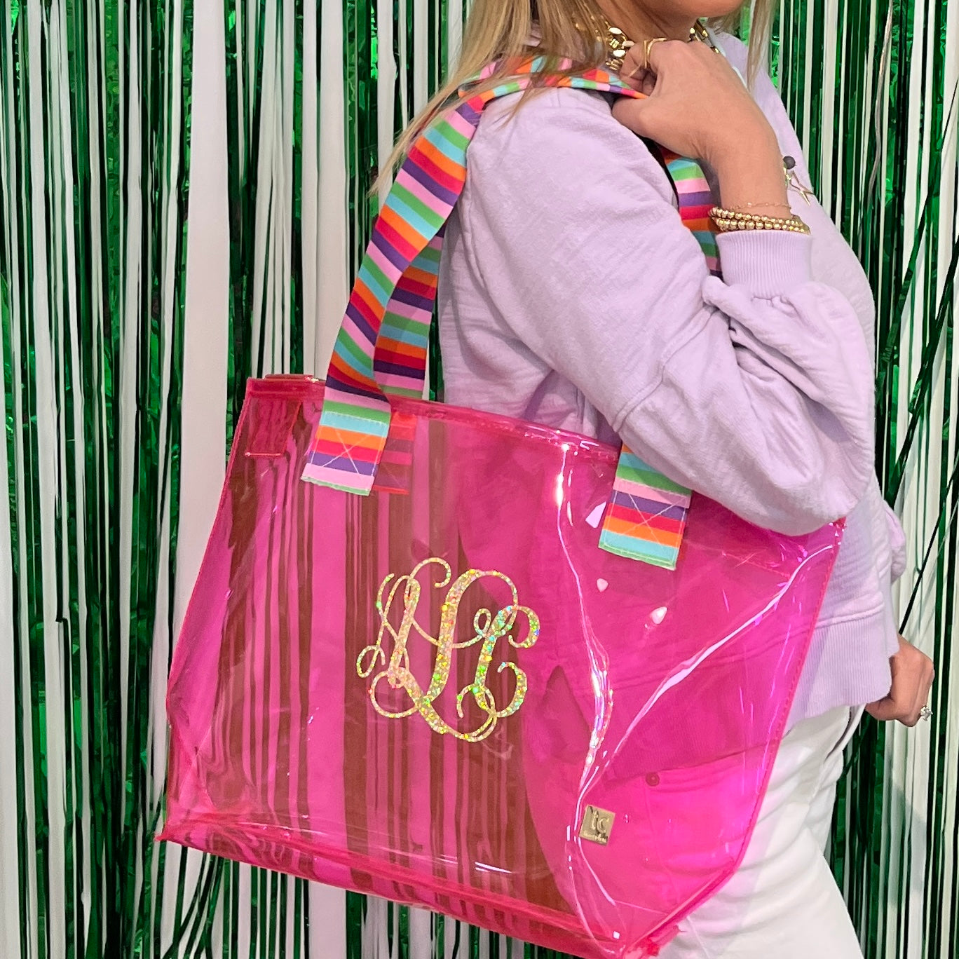 ROSA CALIENTE Beach Tote