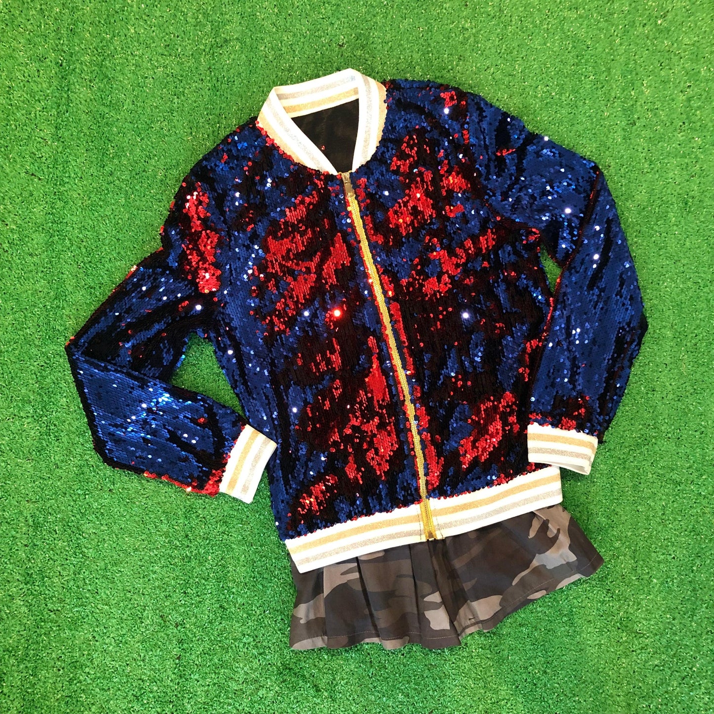 GLEAUX GIRL Sequin Jacket - TruColorsGameday