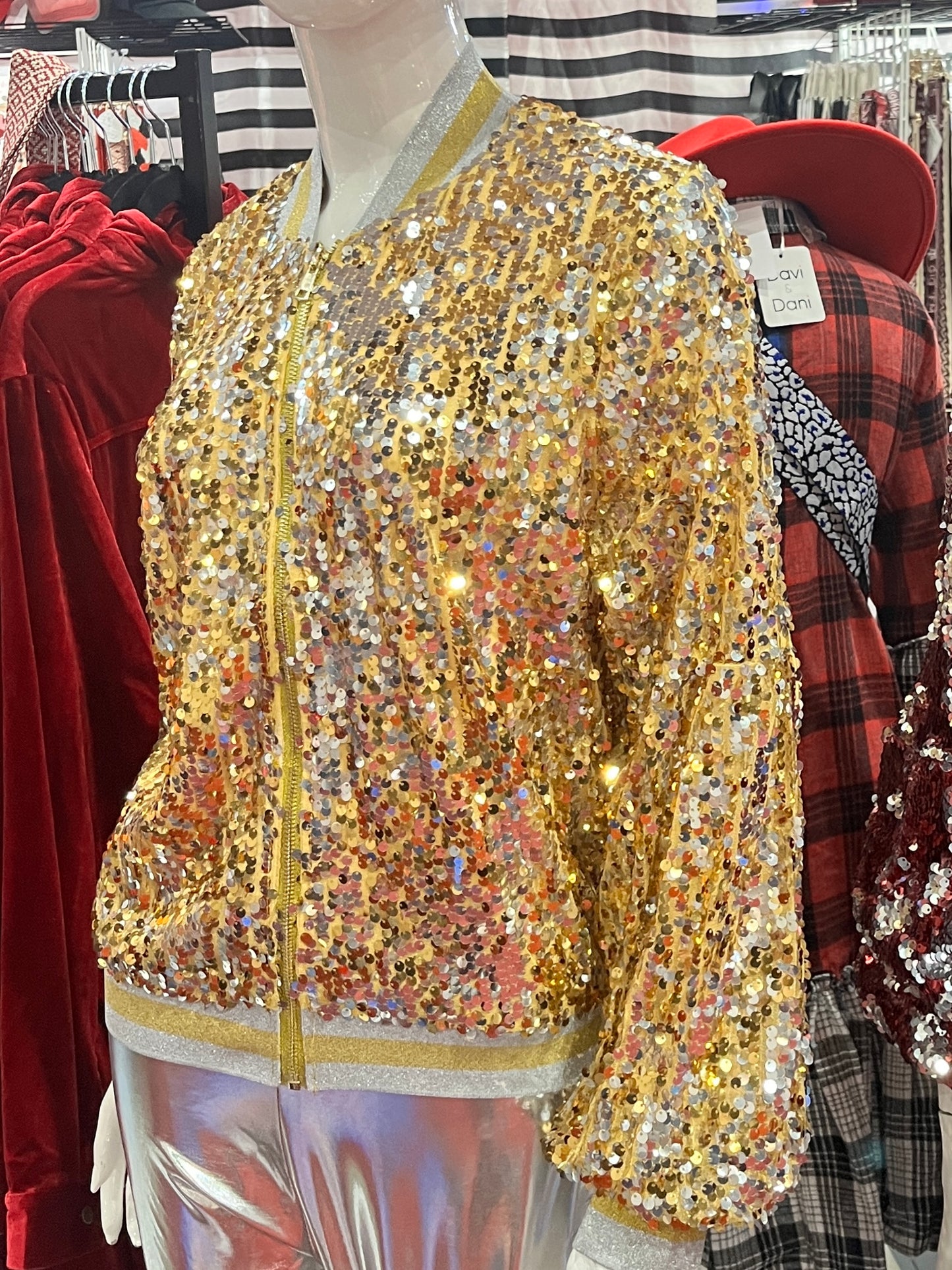 GLEAUX GIRL™ ORIGINAL GAMEDAY™ SEQUIN JACKET